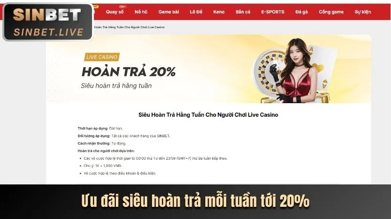 Tiền thưởng nạp tiền đặc biệt